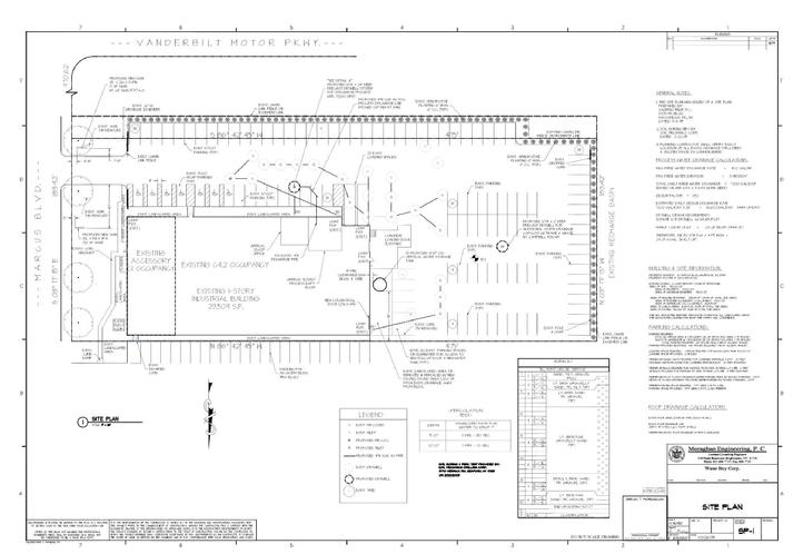 Site Plan Water Boy Hauppauge