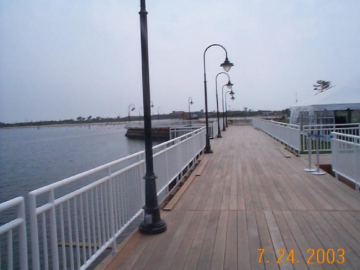 New Boardwalk at Jones Beach Amphitheather