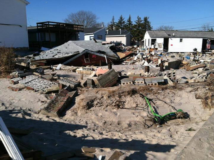 Hurricane Sandy Damage, Breezy Point, NY