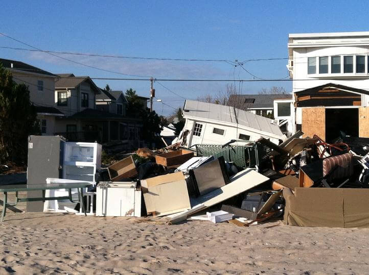 Hurricane Sandy Damage, Breezy Point, NY
