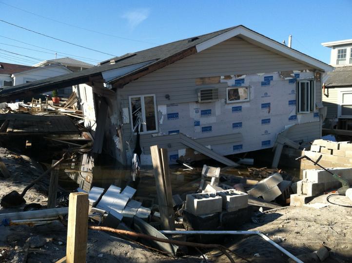 Hurricane Sandy Damage, Breezy Point, NY
