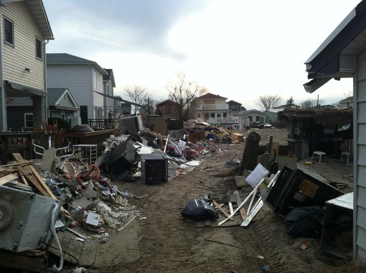 Hurricane Sandy Damage, Breezy Point, NY