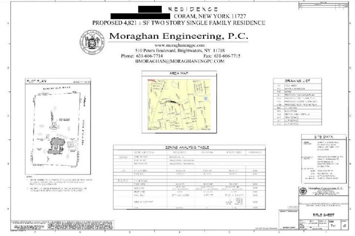 Structural Engineering Residence Title Page