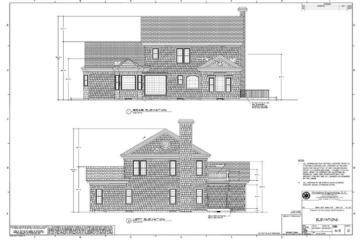 FRONT & REAR ELEVATIONS