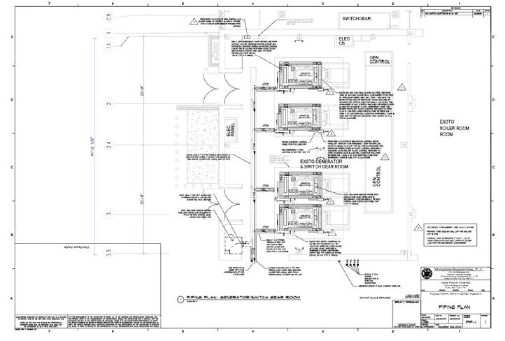 St. Francis Hospital Piping Plan