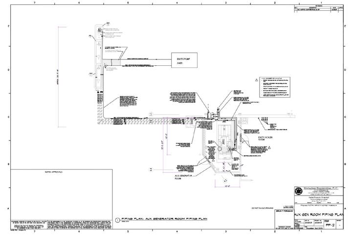 St. Francis Hospital Generator Piping Plan