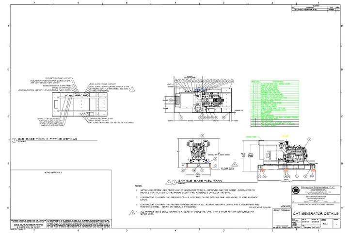 St. Francis Hospital Generator Details CAT