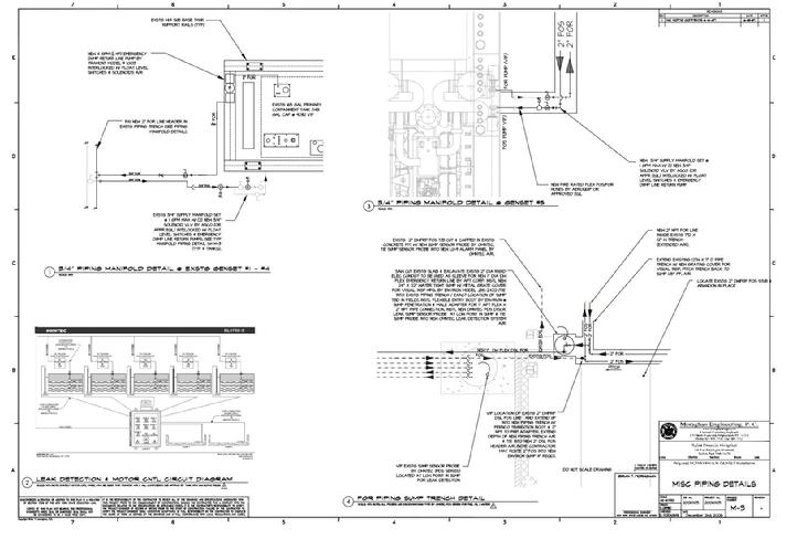 St. Francis Hospital Miscellaneous Piping Details